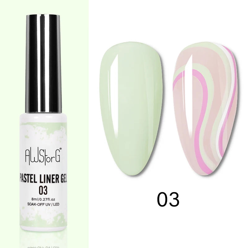 AWStorG 7.5ml Starlit Chameleon Cat Magnetic Gel Nail Polish Double Colors Semi Permanent UV Gel Varnish Need Black Base
