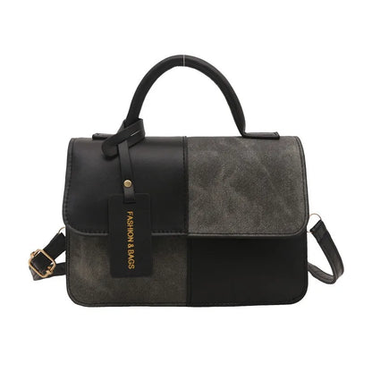 Elegant Women's Handbag Crossbody Shoulder Bag, Snap Closure Tote Bag, Everyday Accessory, Geometric Pattern, Fashion Lovers