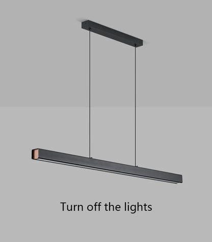 Dining room chandelier Nordic modern lamp dining table bar lamp restaurant lights kitchen lights office company led strip lamps