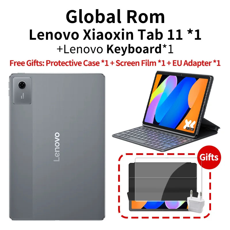 Multi-language Compatible Global Rom New Lenovo Xiaoxin Pad 11 2025 MTK Dimensity 6300 11' 2.5K Screen 7040mAh Android Tablet