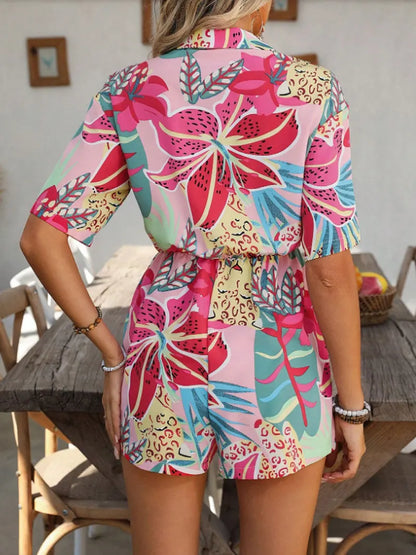 Elegant Stylish New Arrival Printed Jumpsuits for Women, Loose Fit Soft Fabric Fashion Full Length One Piece Outfit