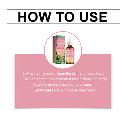 OceAura Inhibit Hair Growth Oil Cyperus Rotundus Extract Prevent Hair Growth Products Moisturizing Skin Aftershave Care Body Oil
