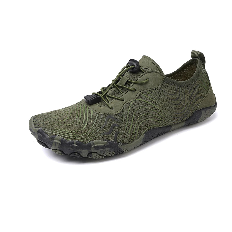 Mens River Tracking Shoes New Five Finger Swimming Surfing Breathable Elastic Aqua Shoes Unisex Summer Barefoot Beach Sneakers