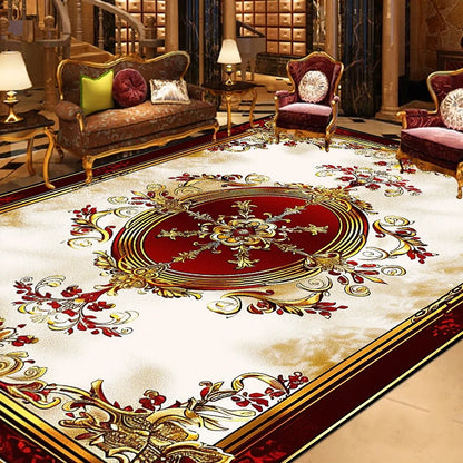 Gorgeous Retro European Carpet Living Room Large Area Decoration Sofa Area Rugs for Bedroom Cloakroom Non-slip Floor Mats Ковер