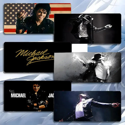Pop Music M-Michael Jackson Mouse Pad Mousepad Large Gaming LockEdge Thickened PC Table Desk Mat