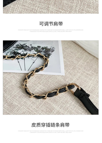 Design Handbag Shoulder Bags for Women Small Luxury Crossbody Bag High Quality Soft Leather Purse New Ladies Small Square Bag