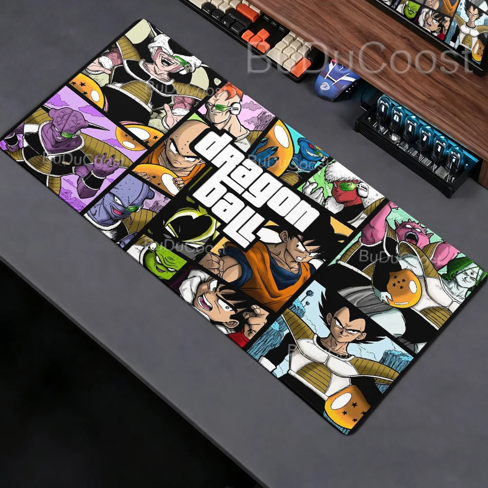 Anime Dragon Ball Mouse Pad Large PC Rubber Mousepad Gamer Mouse Mat Desk accessories Gaming Keyboard Mats Office Computer Pads