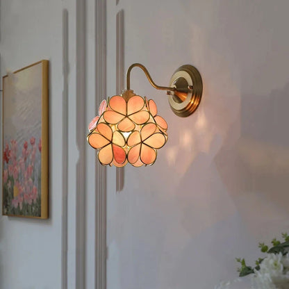 Modern Glass Pendant Lights for Restaurant Cafe Decoration Hanging Lamp Ceiling Chandeliers Nordic Flower Lighting Hotel Decor
