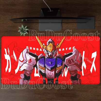 Mouse Pad Gundam RX-78-2 Anime Gaming XXL Non-slip Mousepad PC Computer Keyboard Office HD printing overlock esports Desk Mat