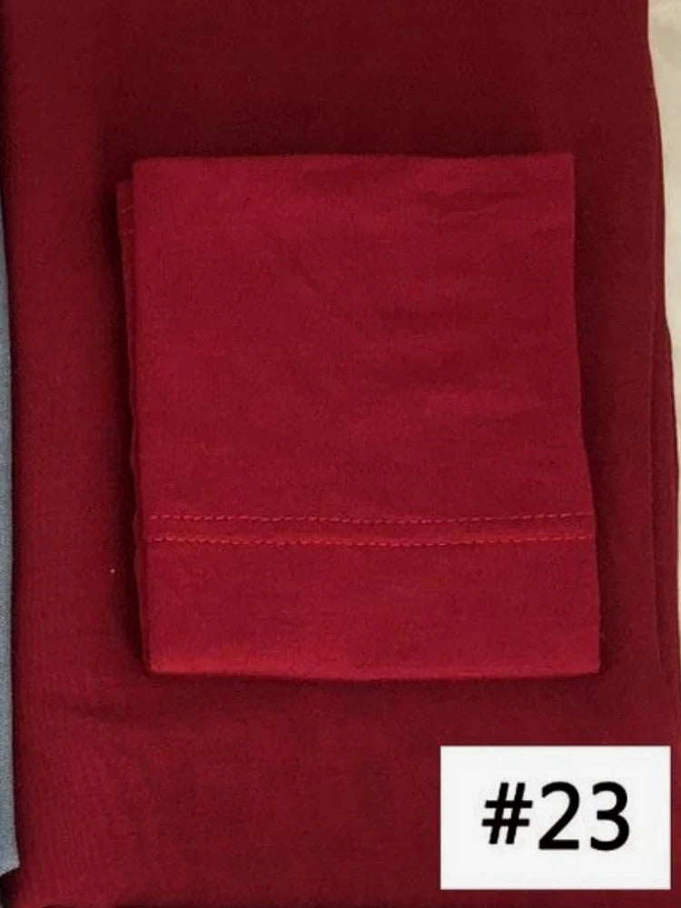 84colors Modal Hijab with Modal Undercap Set Basic Stretchy Pullover Headscarf Thin Breathable Sunscreen Head Wrap Hijabs Scarf