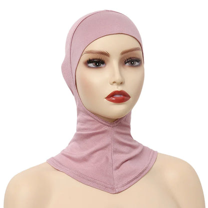 Women Muslim Underscarf Head Cover Muslim Headscarf Inner Hijab Caps Islamic Underscarf Ninja Hijab Scarf Hat Cap Bonnet
