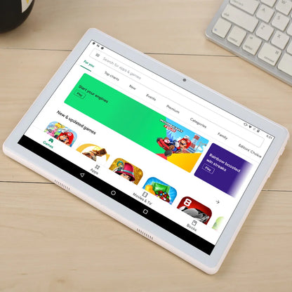 New 10.1 Inch Google Tablet Pc Octa Core 4GB RAM 64GB ROM Android Tablets Dual SIM Cards 3G Network Bluetooth Wifi 6000mAh