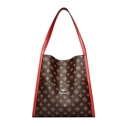 Genuine Brand High Quality Leather Casual Tote Luxury Handbags Women Bags Designer Shoulder Top-handle Bags for Women Sac A Main