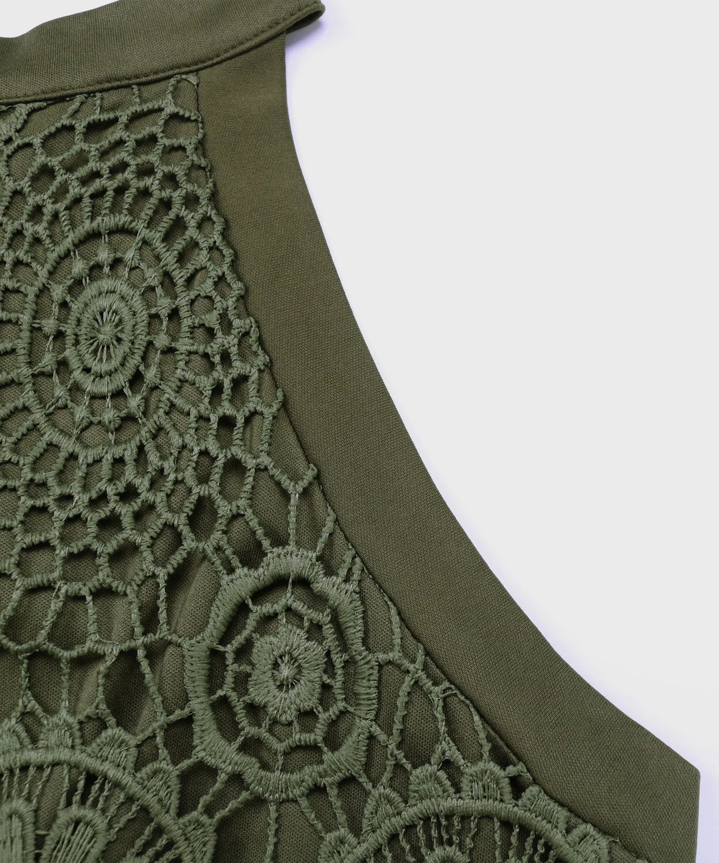 VigoCasey Summer Lady Blue O Neck Tank Top Women 2026 Sexy Lace Halter Vest Female Casual Sleeveless Backless Tied Top Clothes