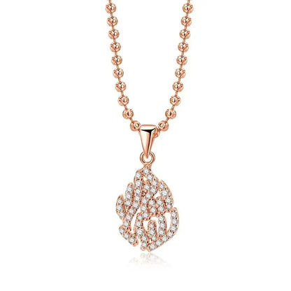 Full Moissanite Necklaces For Women Men 925 Sterling Silver Lab Diamond Pendant Chain Wedding Party 18K Gold Plated Fine Jewelry
