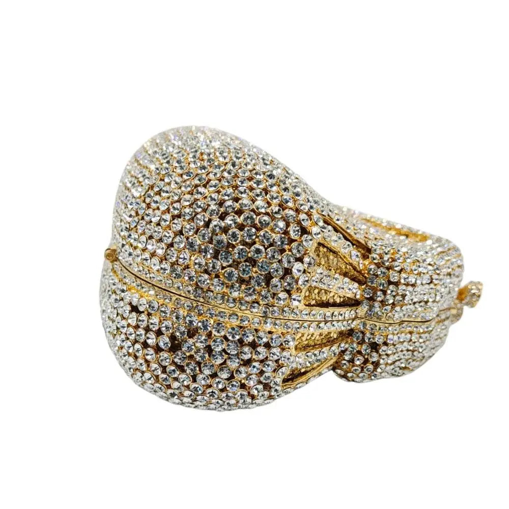 XIYUAN Crystal Evening Bag Purple Diamond Women Wedding Purse Lady Rhinestone Clutches Party Dinner Handbags Luxury Branded Bags