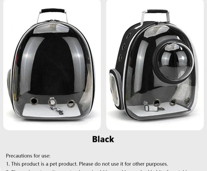 Transparent Breathable Portable Space Capsule Pet Carrier Backpack for Dog Cat Carrying Transport Bag