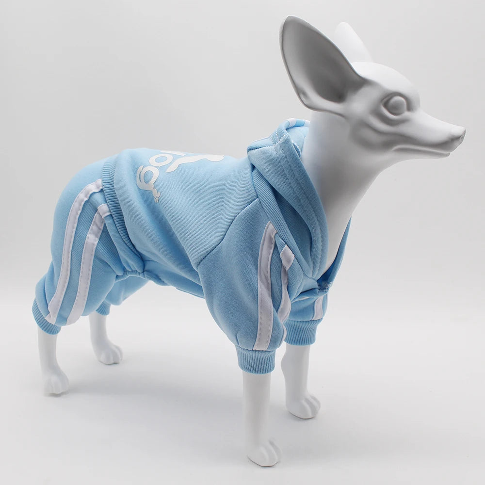Spring Dog Jumpsuit Sports Suit for Small Dogs - Charming Pet Apparel for Chihuahua Terrier Beagle - Comfortable Clothing