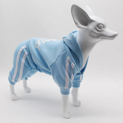 Spring Dog Jumpsuit Sports Suit for Small Dogs - Charming Pet Apparel for Chihuahua Terrier Beagle - Comfortable Clothing