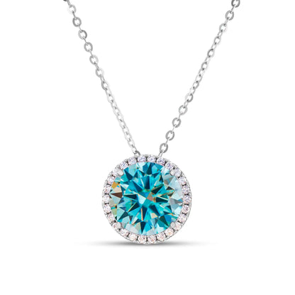 5CT D Color Moissanite Classic Pendant Necklace Fairy Necklace Real 925sterling Silver Women Fine Jewelry For Valentine's Party