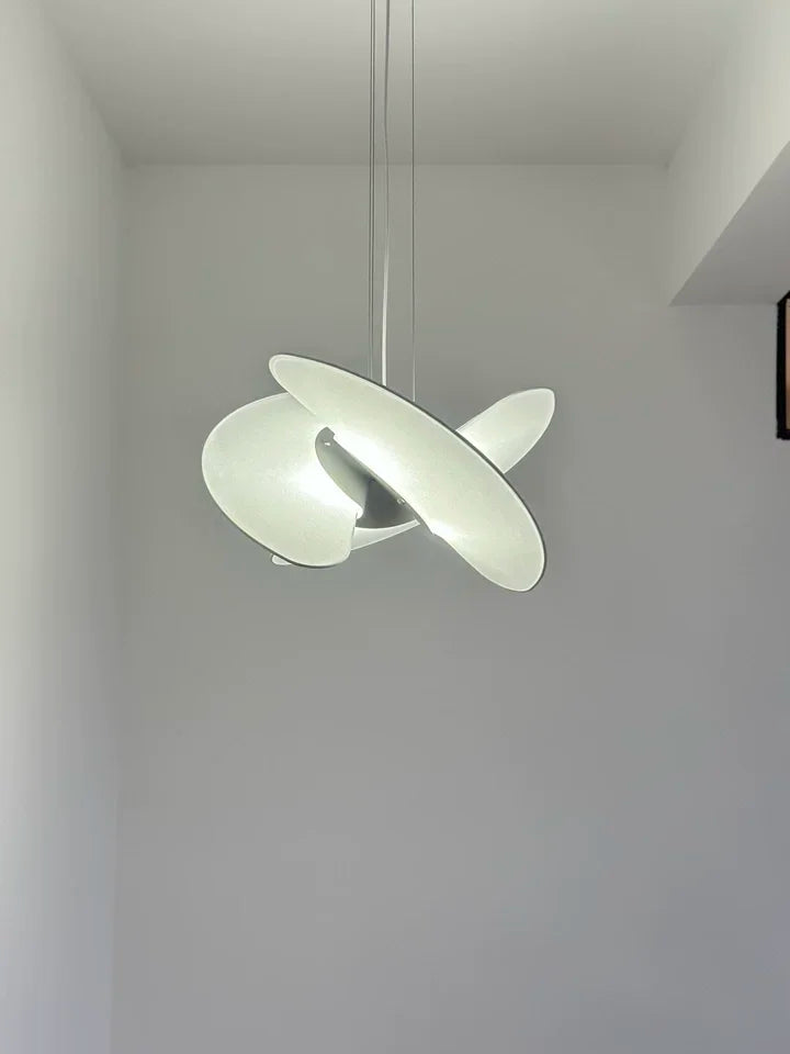Nordic Designer Silk Pendant Light for Bar Restaurant Shop Study Room Bedroom Dining Room Living Home Decoration Indoor Lighting