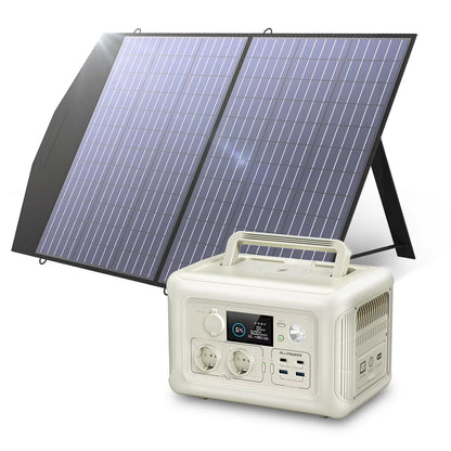 ALLPOWERS R600 Portable Power Station & Portable Solar Panel (option) Pure Sine Wave 299Wh Outdoor Solar Generator for Camping