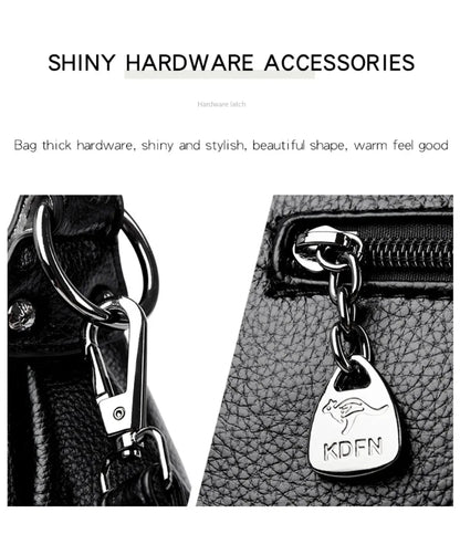 The New Style Bag Leather Luxury Handbags Women Bag Designer Solid Color Women Shoulder Messenger Bags for Women 2024 Sac A Main