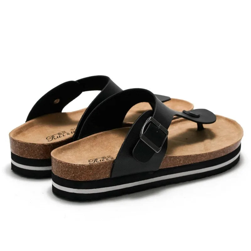 unisex birken flat platform flip flops designer shoes slippers woman luxury fashion slides beach slippers dames birks femme