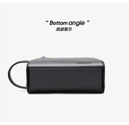 Men's Clutch Bag Fingerprint Lock Anti-theft Large Capacity Clutch Bag Wallet Business Men's Bag