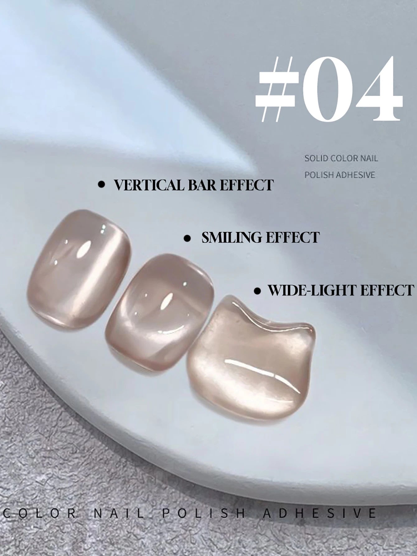 1-24pcs WS Romantic Purple Cat Eye Gel Nail Polish New Style Super Flash Versatile Whitening Purple Glass Bead Cat Nail Salon