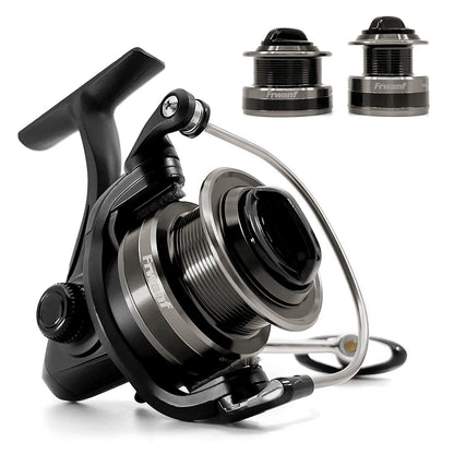 5.0:1 Spinning Fishing Reel Shallow Spool Max Drag 10kg 8BB Bass Pike Fishing For Carp fishing Wheel Salt Water Fishing Reel