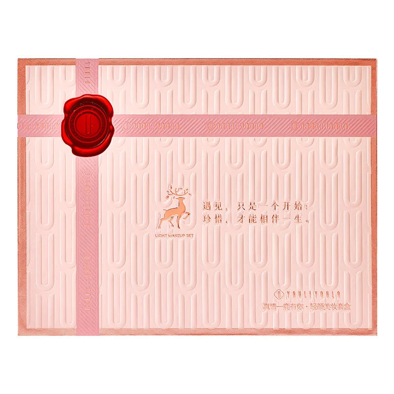 Makeup kit full professional Concealer Cushion BB Cream Lipstick Birthday Valentine's Day Gift Box Kit 10pcs