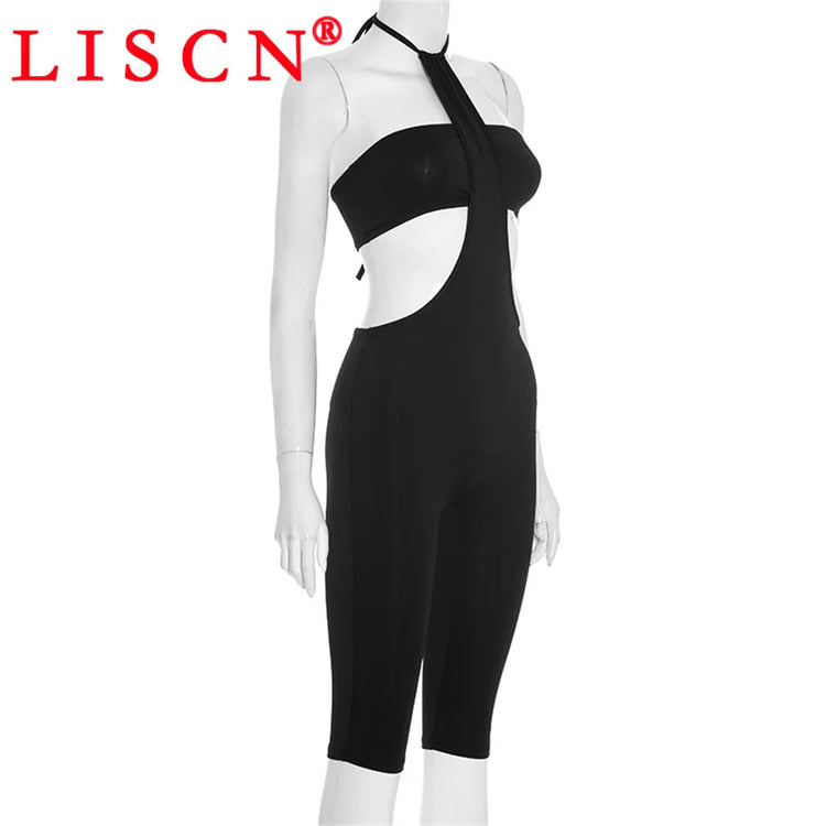 10 Bulk Items Wholesale Lots Jumpsuits for Women Sexy Sleeveless Printing Bodycon Rompers Party Club Clothes K17340