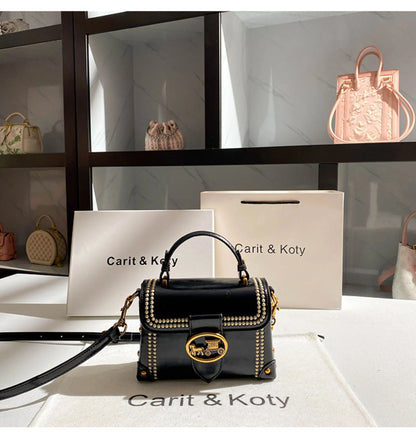 2025 Winter New in Handbags and Luxury Designer Bags for Party Popular and Delicate Square Make Up Handbag with Premium Leather