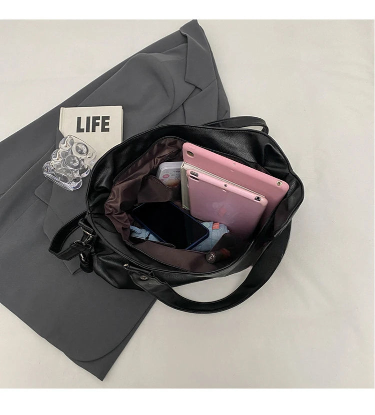 Female Hobo Handbag Large Capacity Shoulder Bags Big Stylsih Tote Bag Ladies Soft Leather Hobos Messenger Bags Women Сумочки