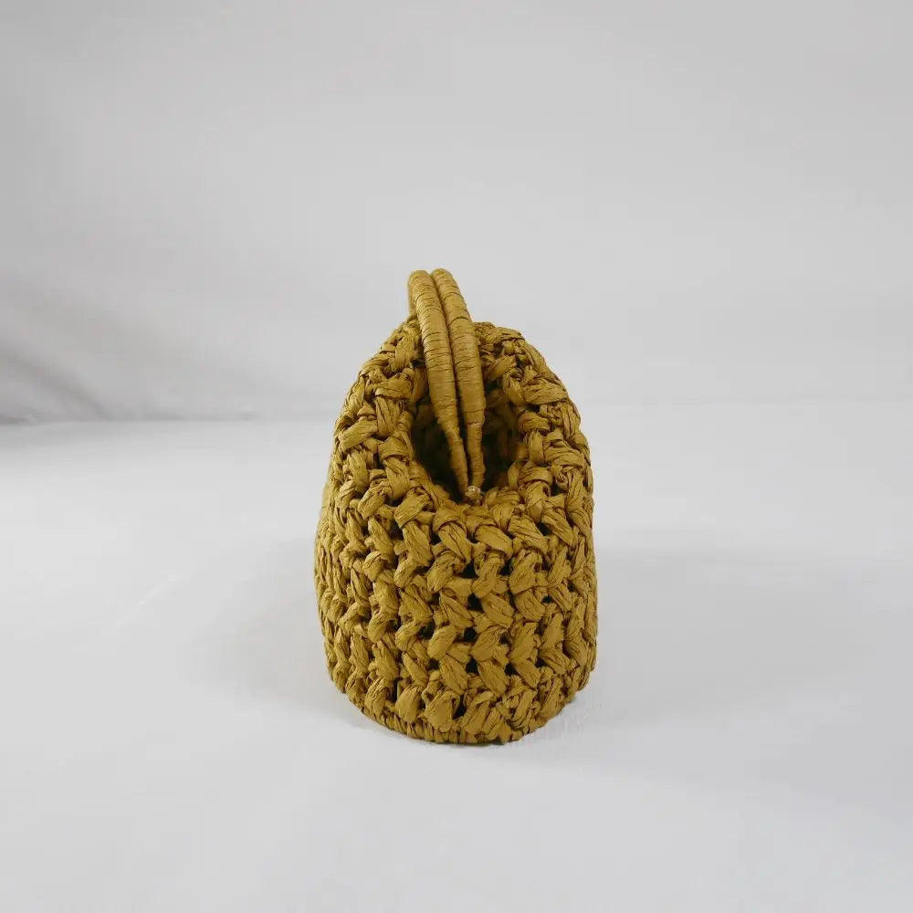 Elegant Luxury Woven Clutch Bag Large Capacity Simple Texture Women Handbag Straw Beach Bag Wallet Travel