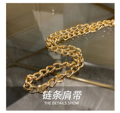 Luxury High Design Women Evening Bag Brand Party Banquet Glitter Bag for Ladies Wedding Clutch Handbag Shoulder Bag Chain Bolsas