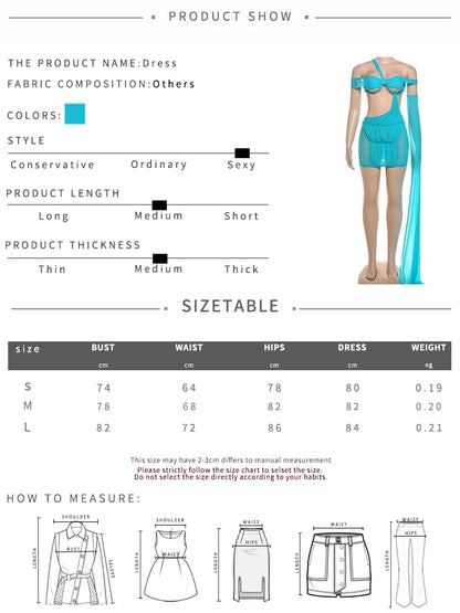 Weird Puss Hollow Slash Neck Dress Women See Through Coquette Sleeveless Sexy Patchwork Skinny Stretch Midnight Tassel Bodycon