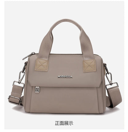 Ladies Lightweight Shoulder Bag Waterproof Nylon Handbag for Commuter Work Casual Crossbody Bags for Women Messenger Bag