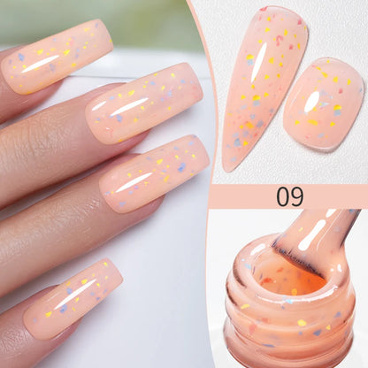 7.5ML Summer Fruit Series Cat Magnetic Gel Nail Polish Green Purple Pink Cat Eye Gel Soak Off UV Nail Art Varnish For Manicure