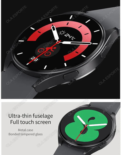 Smart Watch 1.77inch HD AMOLED Screen Bluetooth Call Health Monitor Smartwatch Men Women Fitness Sports Watches For Android IOS