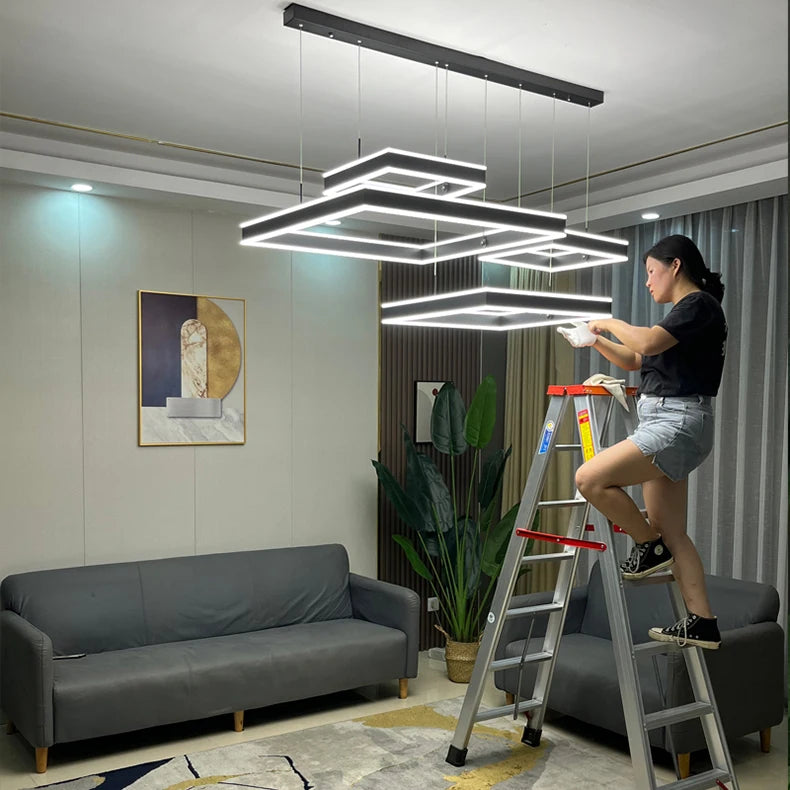 Modern home decor led lights pendant light lamps for living room Chandeliers for dining room hanging light indoor lighting