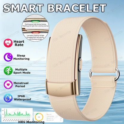 2026 Health Smart Bracelet Heart Rate Blood Oxygen Monitor Pedometer Sport Fitness Electronic Bracelet Men Women Smartwatch Hw12