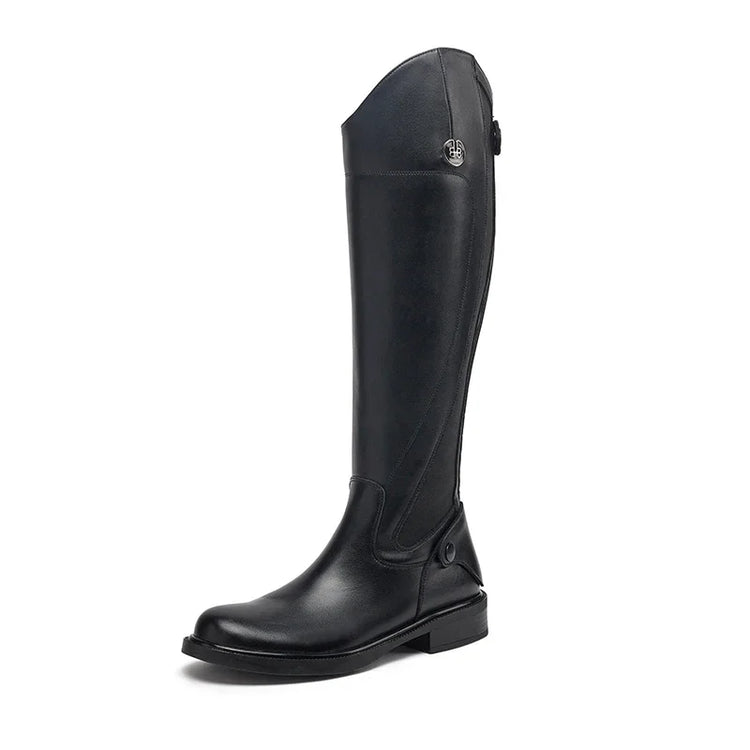 Womens Equestrian Supplies Long Boots Trend Equestrian Boots Riding Equipment Non-Slip Ultra Footwear Resistant Horse Rider Shoe