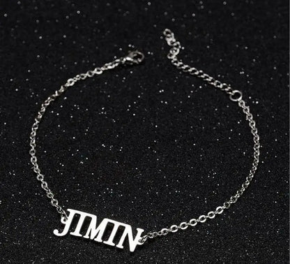 Kpop Group Members SUGA V J HOPE RM JIMIN Rings For Women Size 8# Anillos Mujer