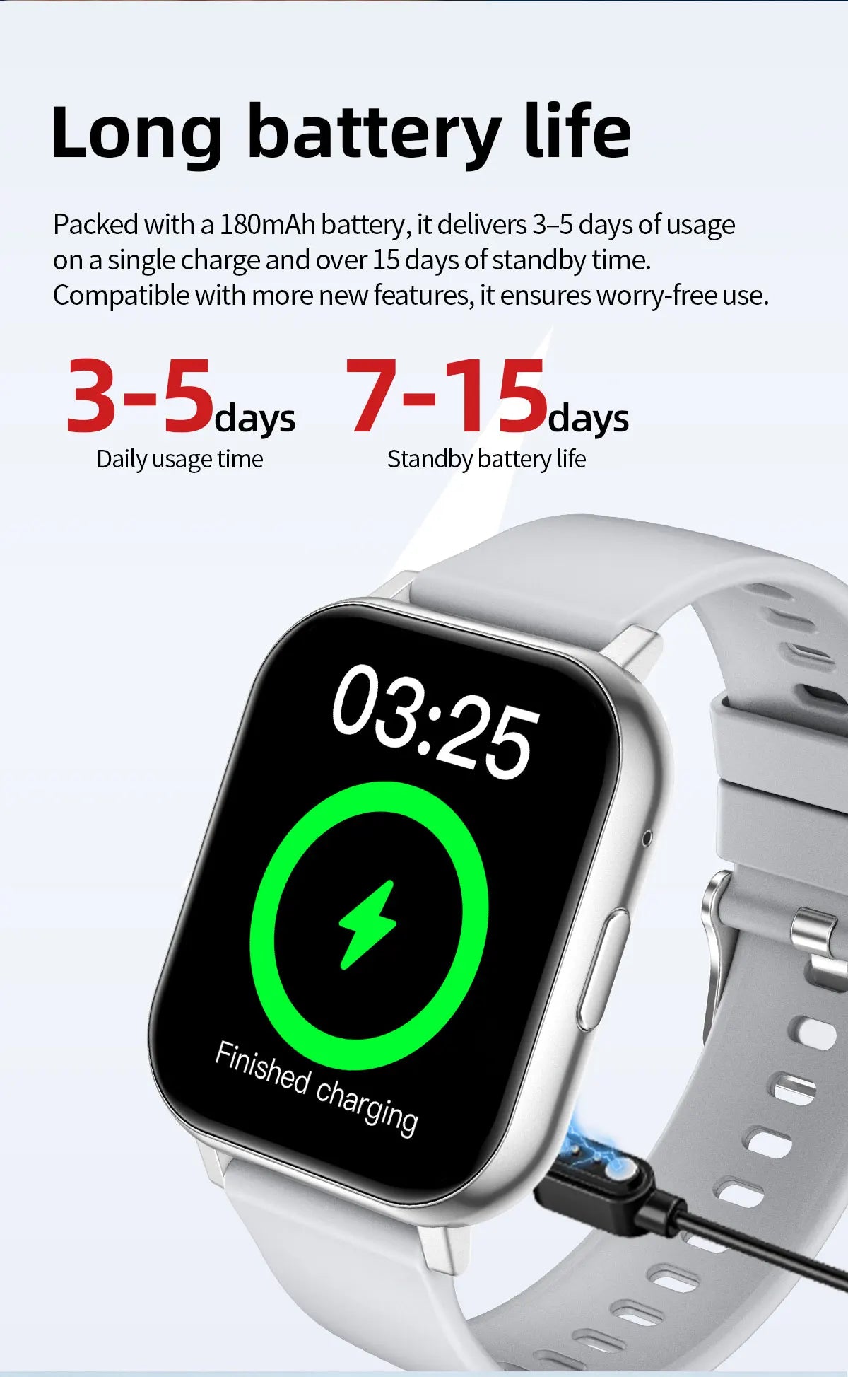 LIGE 2026 New Smart Watch Women Men Bluetooth Talking Blood Oxygen Heart Rate Monitoring Smart Watch For Women Men Holiday Gift