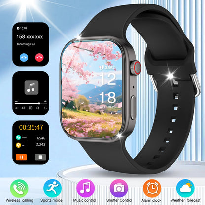Smart Watch, Wireless Call/Dial, Multi-Sport Mode, Multiple APP Reminders, Suitable for Men and Women, Compatible with IPhone/An