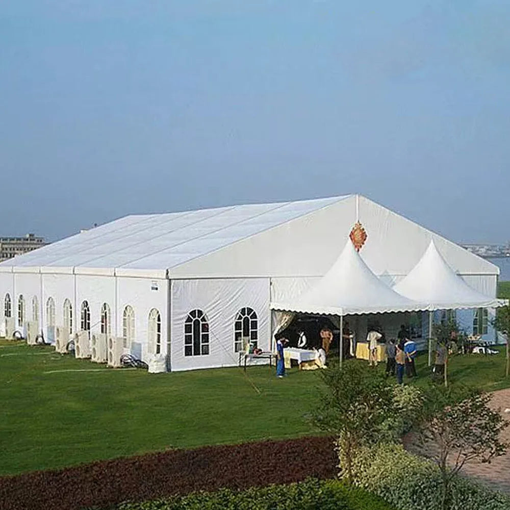 Outdoor Semi-Dome Igloo Camping Tent - Geodesic Dome Glass Sphere Tent Bubble House
