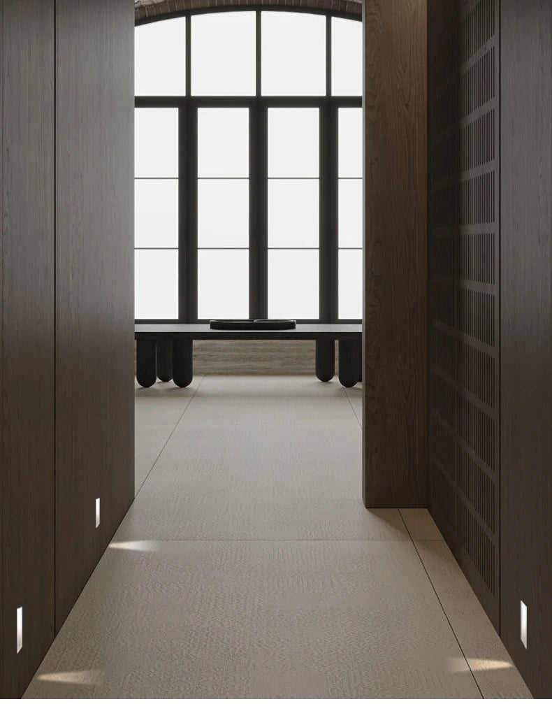 SCON Recessed Step Light LED Rectangle Skirting Wall Light Invisible Stair Lights Indoor Trimless Design For Hallway Stairway