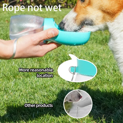 Portable Dog Water Bottle 300ml Leakproof Travel Pet Bowl for Small Large Dogs Hiking Outdoor Dispenser French Bulldog Supplies